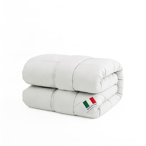 Italian Bed Linen Prestige Summer Duvet, White, Double, 250x200cm