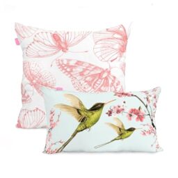 HappyFriday Chinoiserie Cushion Cover Set Multicolor 2 Pieces