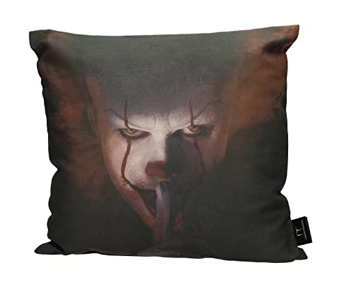 sd merchandaising Pennywise Shut Up Square Cushion It (2017) Official Merchandising Reference DD Home Textiles Unisex Adult, Multicolor (Multicoloured), Single