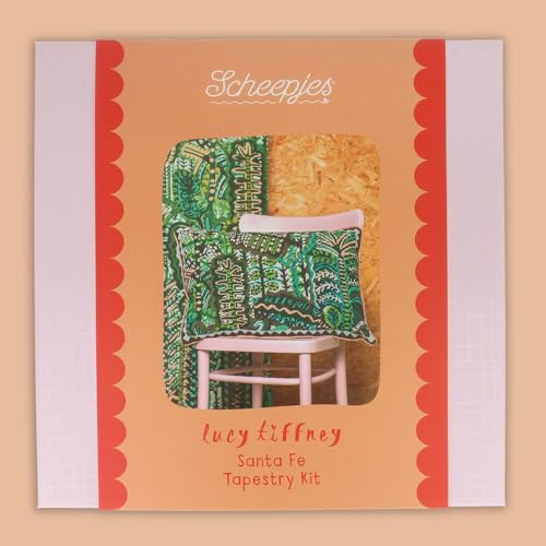 Scheepjes - Lucy Tiffney Wallpaper Collection (60x40cm) Santa Fe Tapestry Kit for Wall Decoration - 1 Piece