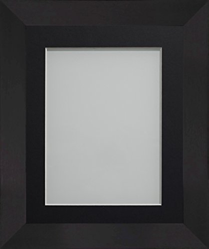 Frame Company Carlton Range 8X6-Inch Black Picture Photo Frame with Mount For Image Size 6X4-Inch