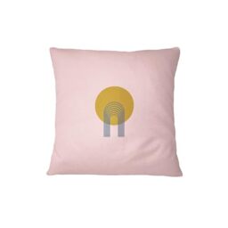 Bona Basics, Decorative Cushion Cover, Home Decor, For Sofa, Cafeteria, Size: 45X45 cm, Colour: Light Pink