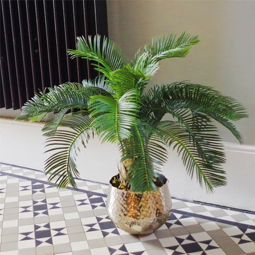 Botanik Realistic Potted Artificial Palm and Tropical Trees - Ready to Display
