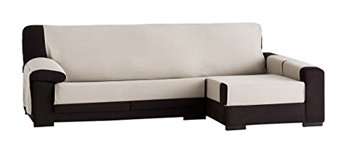 "Eysa ""Constanza Right Front View Chaise Longue Cover, Linen, 290 cm"
