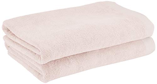 Heckett Lane Beach Towel, Cotton, Rosewater, 90 x 180 cm