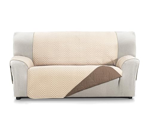 Martina Home Milano 3 Seater Sofa Cover Beige/Brown