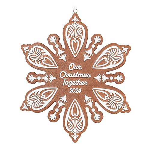 Hallmark Keepsake Christmas Ornament 2024, Our Christmas Together 2024, Porcelain