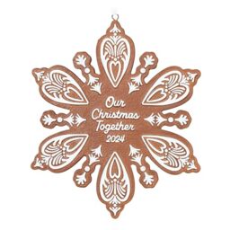 Hallmark Keepsake Christmas Ornament 2024, Our Christmas Together 2024, Porcelain