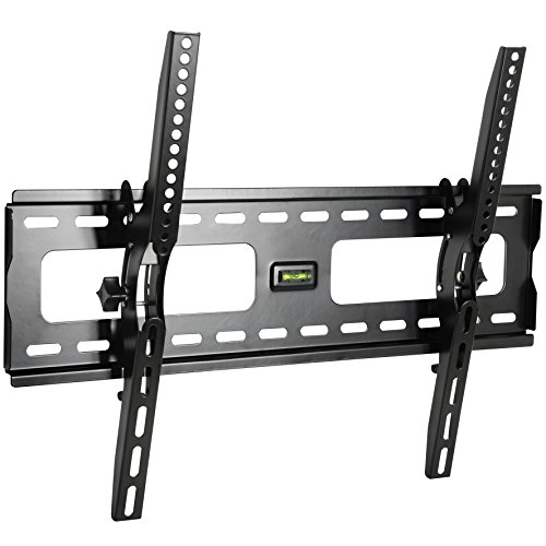 MOOL Slim TV Wall Bracket for 32-60-Inch LCD/LED and Plasma TV with Super Strength Load Capacity upto 60 kg, Black