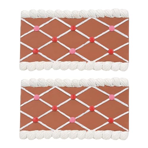 Department 56 Village Accessories Landscape Gingerbread Straight Road Figurine, 0.5 Inch, Multicolor
