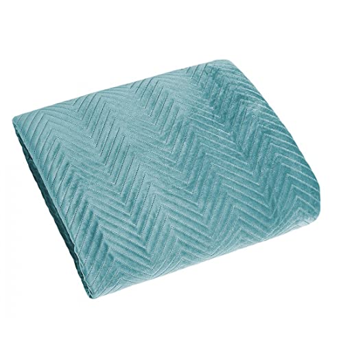 Eurofirany Glamour Exclusive Blanket Bedspread 200 x 220 170 x 210 cm Sofia Mint 70 x 160 cm Fabric