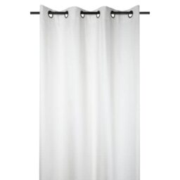 Lovely Casa - Eyelet curtain - Size 140 x 260 cm - 100% cotton - Ecru colour - Oxford design - Cotton satin Very elegant and soft to the touch - 8 eyelets - Easy to attach