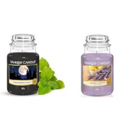 Yankee Candle Scented Candle - Midsummer's Night Large Jar Candle - Long Burning & Scented Candle, Lemon Lavender Large Jar Candle, Long Burning Candles: up to 150 Hours, Scented Candles