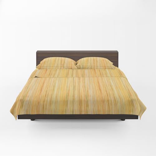 Osama Home Guzzini Classic Double Bed Set Double Bed Sheets Percale Cotton 240 x 280 cm + Fitted Sheet Double Bed Fitted Sheet Under 175 x 200 cm Mattress 30 cm + 2 Pillow Cases Bed 50 x 80 cm