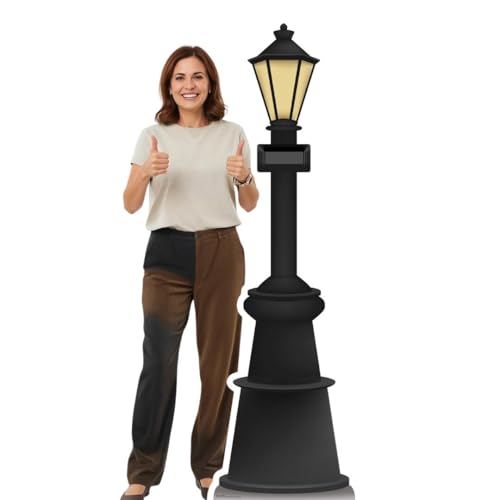 Star Cutouts SC4458 Victorian Cast Iron Lamp Post Cardboard Cutout 189cm ??? Street Scene Display, Theatre Prop & British Theme Decoration