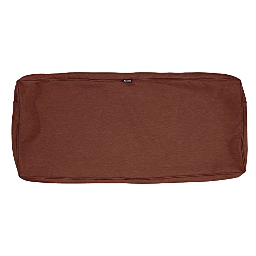 "Classic Accessories Montlake FadeSafe Patio Bench/Settee Cushion Slip Cover - 3"" Thick"
