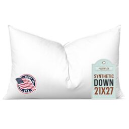 Pillowflex Synthetic Down Pillow Inserts For Shams Aka Faux/Alternative 53cm x 68cm (21 Inch By 27 Inch)