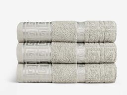 GC GAVENO CAVAILIA Towels Bath Sheets 3-Pack - Bath Sheets Extra Large Super Soft Egyptian Cotton Towels - Hotel Quality Quick Dry & Highly Water Absorbent Towel Set Bath Sheet 90x150 Cm, Grey