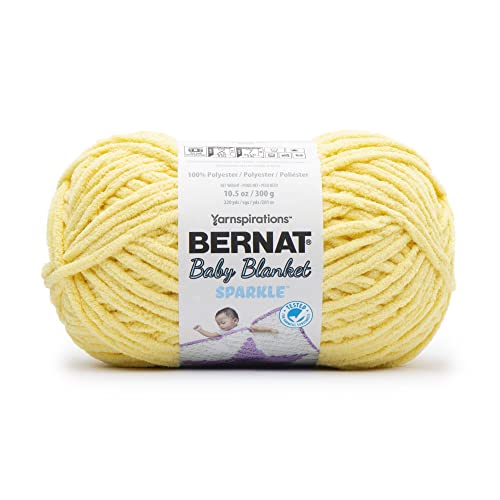 BERNAT Baby Blanket Sparkle 300g - Sunshine Sparkle
