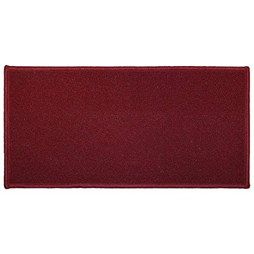 Douceur d'Intérieur Deco Primobis Rectangular Rug, Red, 50 x 120 cm