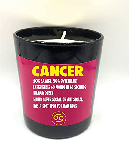 Cancer Wanky Candle Star Sign Astrology Zodiac Birthday Candle WCBJ - Cancer