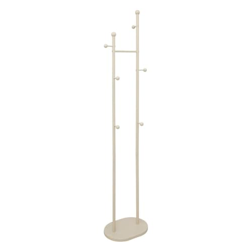 5 five simply smart 5Five LINY Beige Metal Coat Rack with 6 Heads 40 x 30 x 187.5 cm – Organisation for Entryways, Clothing Accessories
