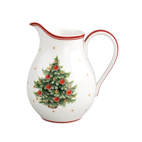 Villeroy & Boch ??? Toy's Delight Milk Jug Red and White, Microwave Safe, Christmas, Decoration, Tableware, Premium Porcelain