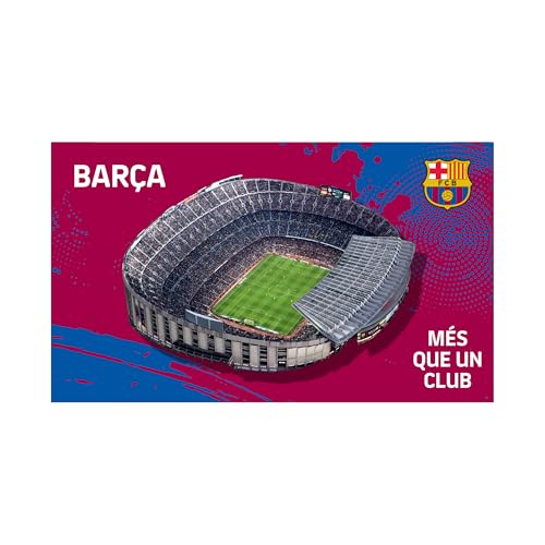 fan decor FC Barcelona Vinyl Wall Sticker - Medium (100cm (w) x 60cm (h) - Stadium 1