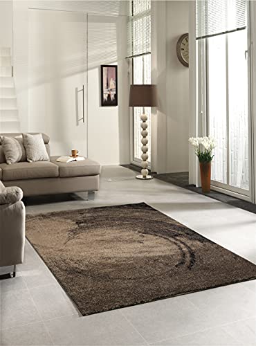 Mia's Teppiche Irina Living Room & Bedroom Rug Brown 80x150 cm Frieze