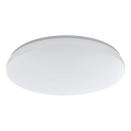 Eglo Connect.z Smart Home LED Ceiling Light Totari-Z, Ø 22 inches, Zigbee Lighting, app and Voice Control, White tunable Lights (Warm - Cool White), dimmable