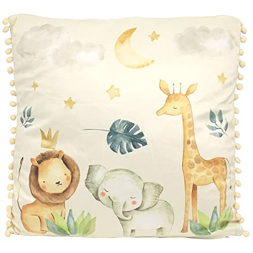 Lesser & Pavey 45 x 45cm Cushions With Covers - British Designed Cushions Covers With Inserts Included - Cushion Perfect For Kitchens or Living Spaces - Graffiti