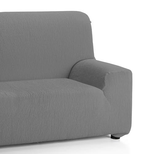 Martina Home 2 Seater Stretch Sofa Cover, Fabric, Grey, 2 Plazas (120 a 170 cm)