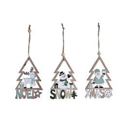 DKD Home Decor Christmas Ornament, Standard