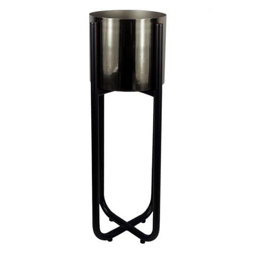 Leaf Metal Planter
