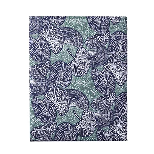 Essix Zephyr Printed Cotton Percale Flat Sheet, 270 x 300 cm