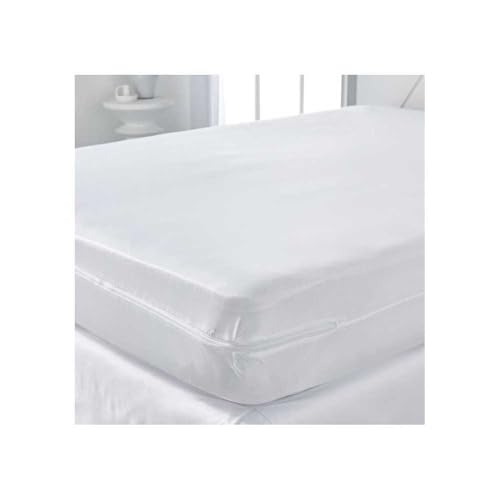 Today Essential Single Mattress Cover - White - L 90 x L 190 cm
