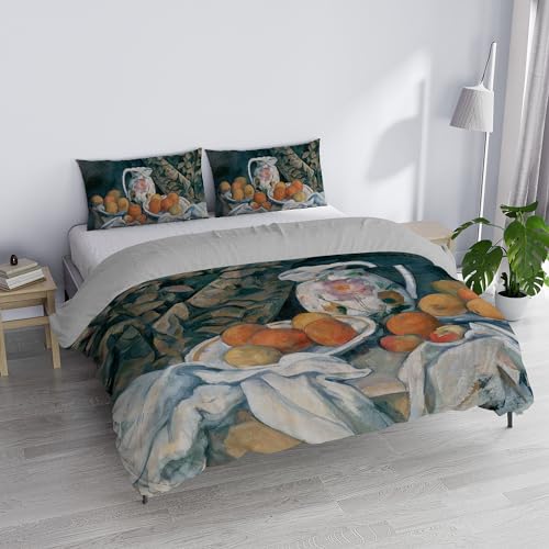 Italian Bed Linen SOGNI D'AUTORE Duvet Cover Set 100% Cotton, SD-04, Double