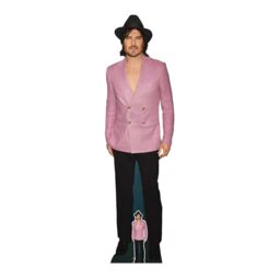 Star Cutouts CS1228 Ian Somerhalder Pink Suit Cutout with Mini 184cm - Free Standing, Quick Set Up, TV parties and fan gifts