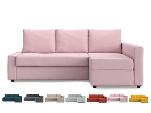 MASTERS OF COVERS Friheten Slipcover for IKEA Friheten with Chaise Corner Cover Sofa Cover Sectional Slipcover Replacement Rose
