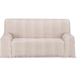 ECOMMERC3 - Multi Purpose Bedspread Size 230 x 260 cm Sofa Bed Multi Purpose Extra Soft Burgundy