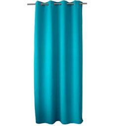 Enjoy Home 2010AN140240 Blackout Curtain with 8 Eyelets-Polyester - 40 x 26 cm, turquoise, 40x26