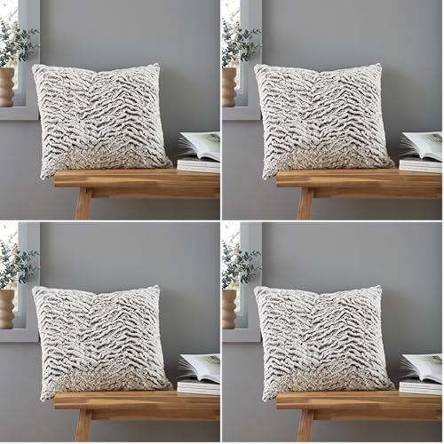 Catherine Lansfield Wolf Cushion 43x43cm Neutral (Pack of 4)