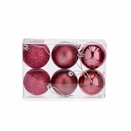 Krist+ Christmas Baubles Set, Multicoloured, Standard