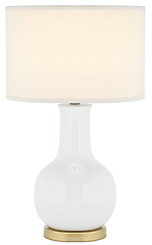 SAFAVIEH Modern Ceramic Table Lamp, in White