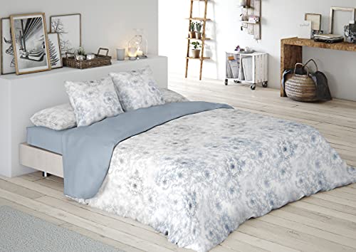 EL MUNDO Pierre Cardin Blue Duvet Cover 135 cm Jewel 100% Cotton