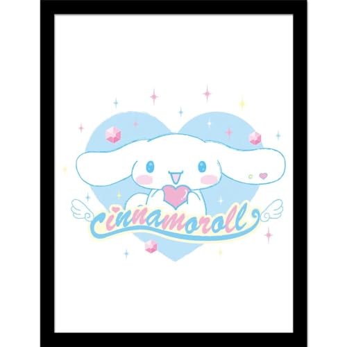 Pyramid International CINNAMOROL (HEART) COLLECTORS PRINT (FRAMED) One Size