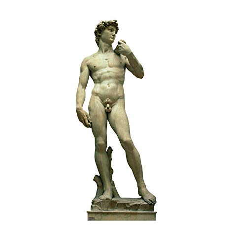 Advanced Graphics Italy Party Life Size Cardboard Silhouette Statue of David