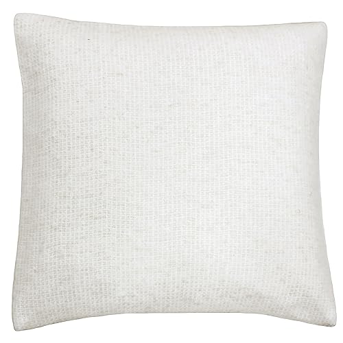 Paoletti Keswick Polyester Filled Cushion,Cream,45 x 45cm