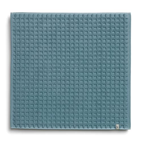 Möve Piquée bath mat 60 x 60 cm, 100% cotton, arctic