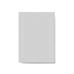 iBathUK Orion LED Bathroom Mirror, Battery Operated Illuminated Frameless Copper-Free Silver Wall Mounted Mirror, IP44 Rated Modern Rectangle Light Up for Bathrooms, 500x700mm